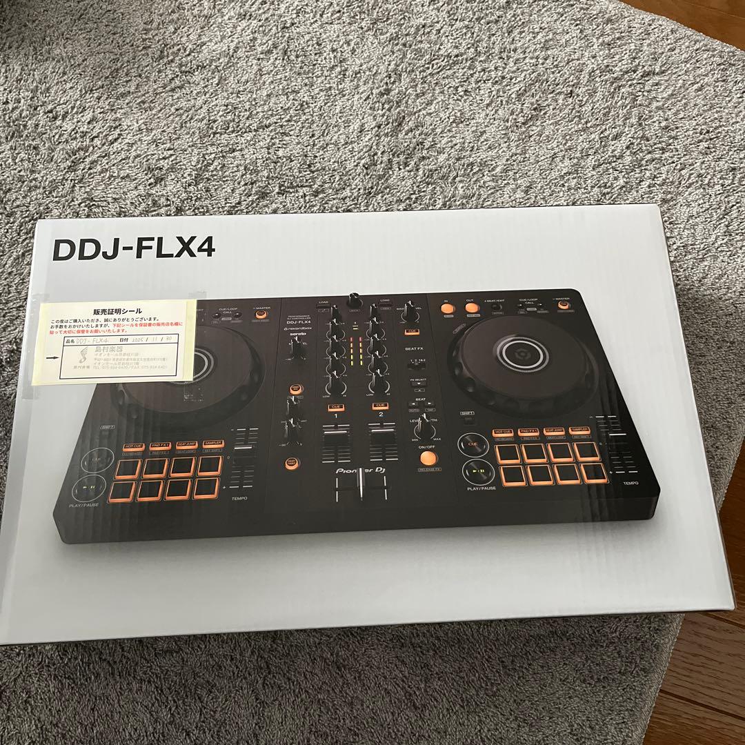 Pioneer DDJ-FLX4 コントローラー +SONY MDR-7506