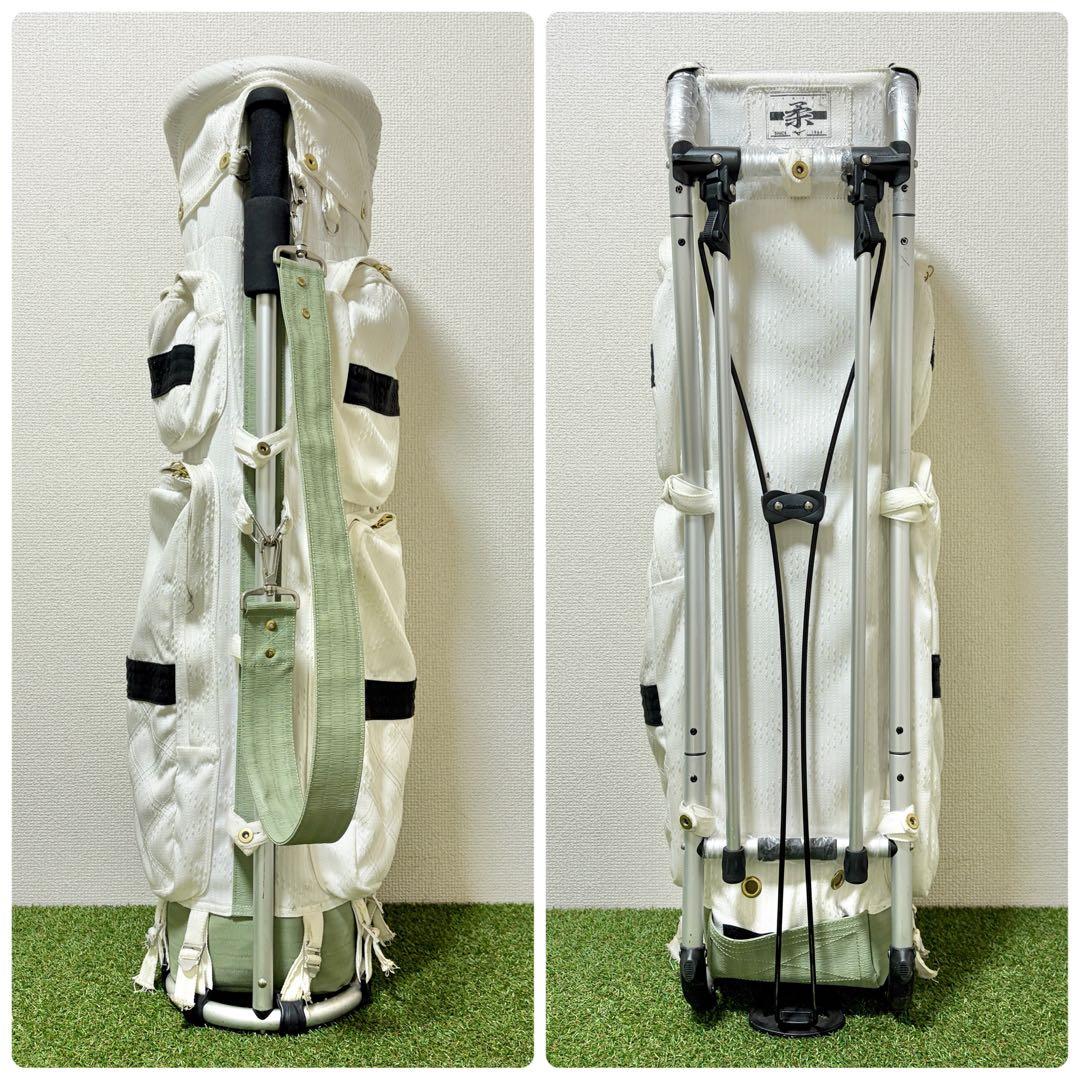 超希少｜即完売　ミズノ　フレームウォーカー　柔 キャディバッグ 柔道着素材