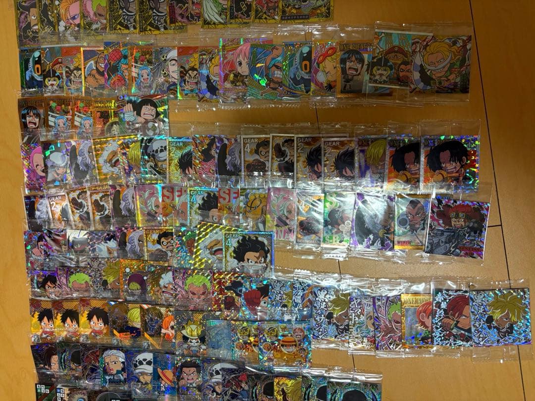 ウエハースシール大量まとめ売りバラ売り不可 ワンピースヒロアカ鬼滅の刃進撃の巨人