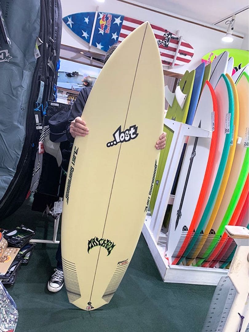 手渡のみLOST ROCKET 5’8” ロスト ロケット
