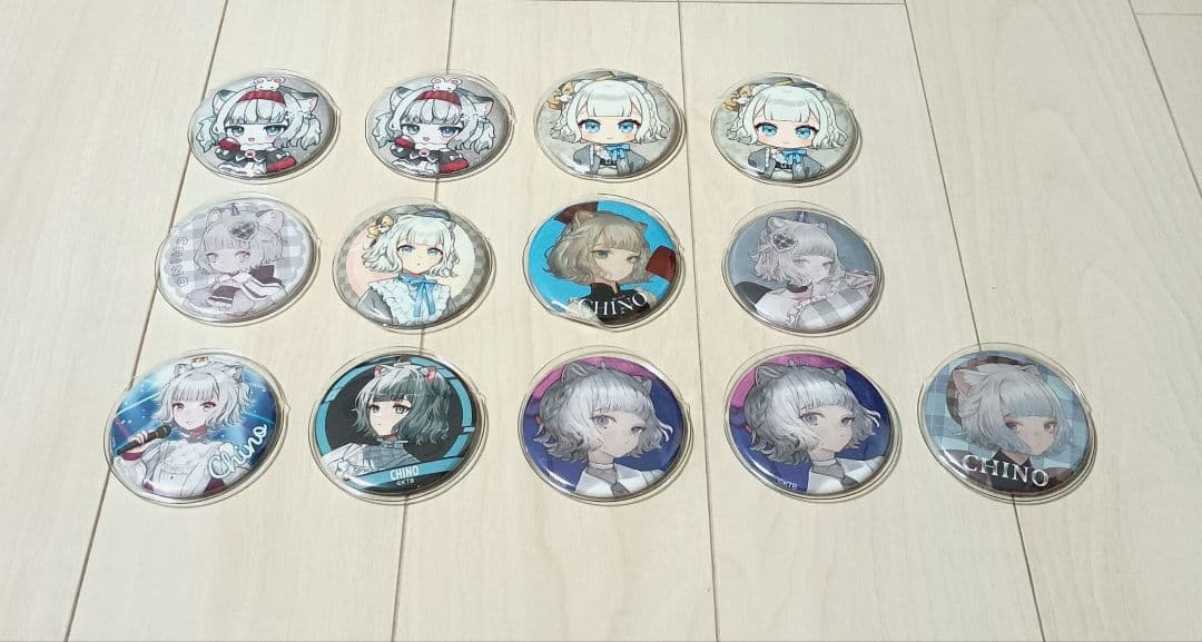 VALIS　ヴァリス　チノ　缶バッジ　13個セット