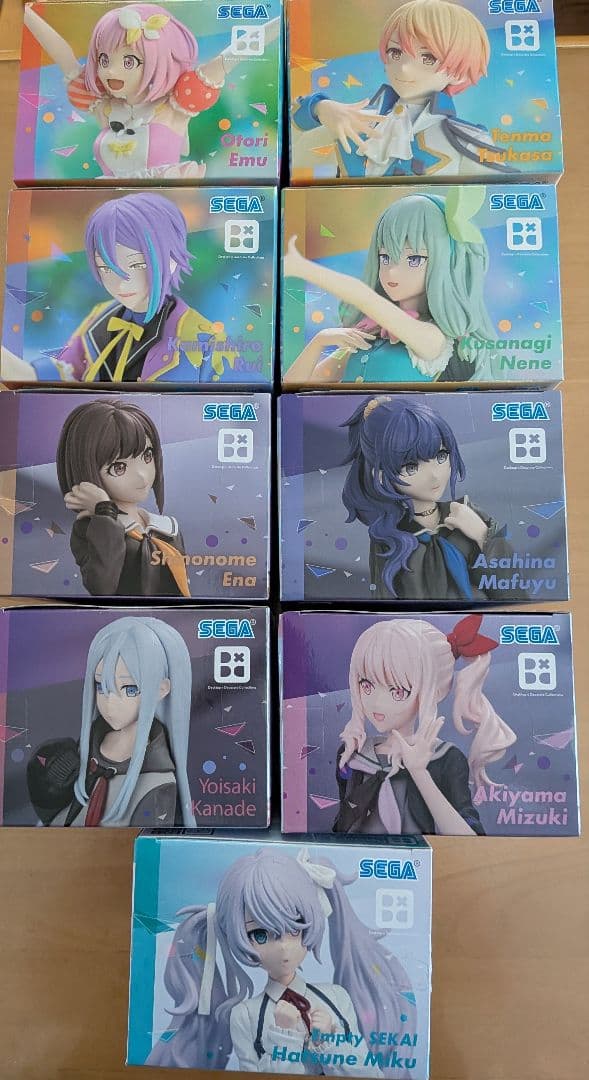 プロジェクトセカイ カラフルステージ！ feat. 初音ミク 9点セット