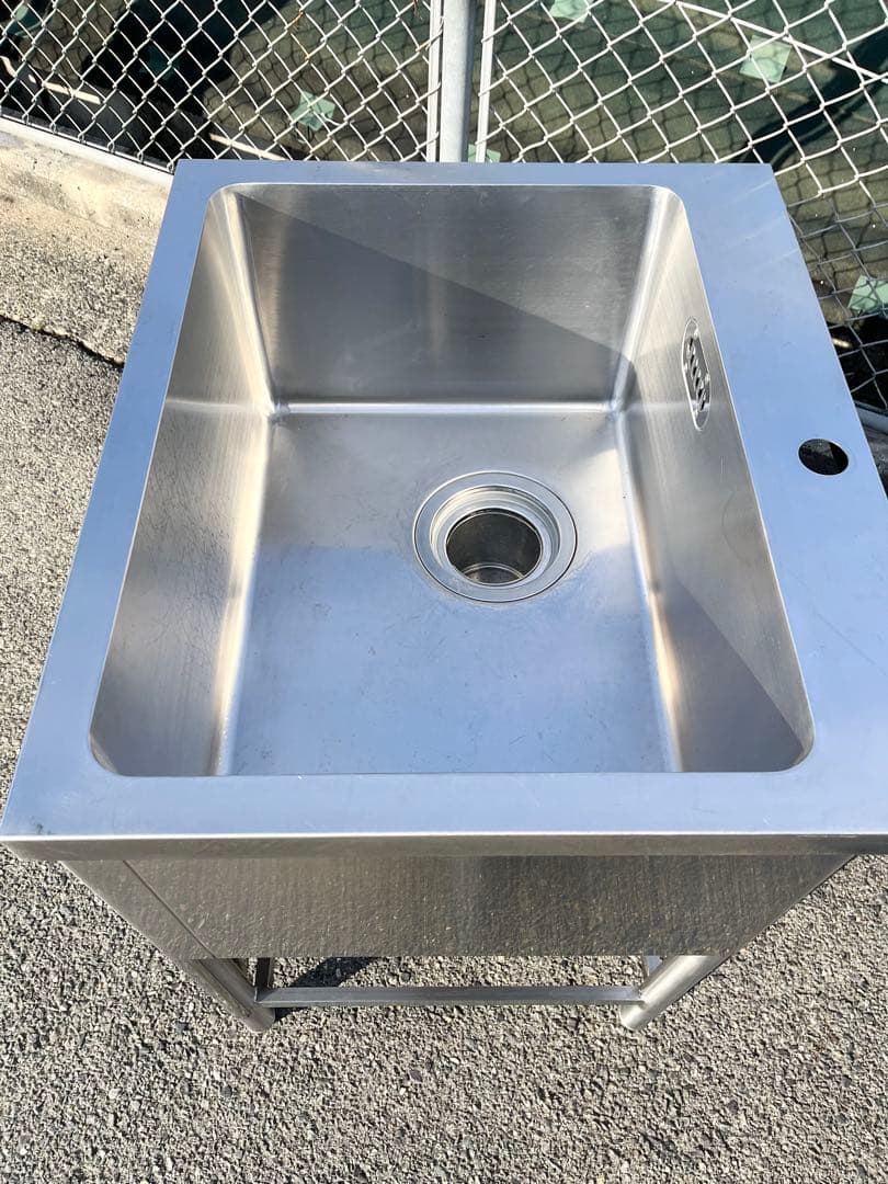 ステンレス1槽シンク 流し台 業務用　700×600×800