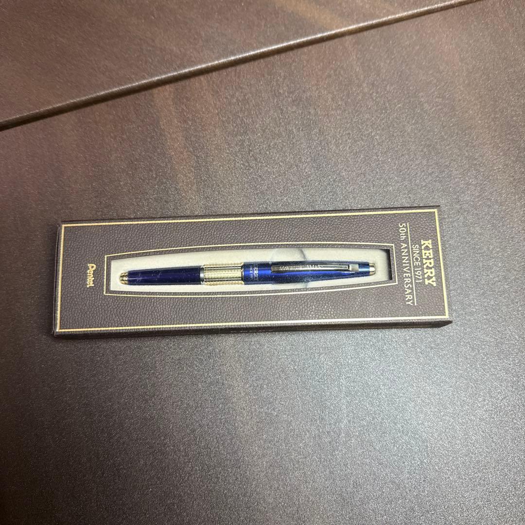 【新品未使用】ケリー50周年 トラディショナル　ボトルブルーシャーペン