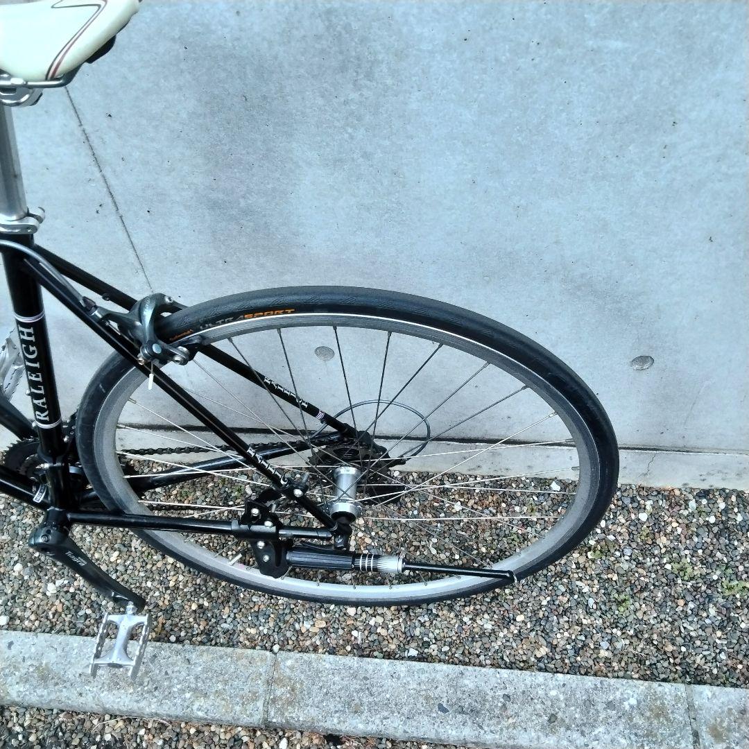 ■♫中古車！格安！引取限定■　RALEIGH　ラレー　クロモリ　ロードバイク