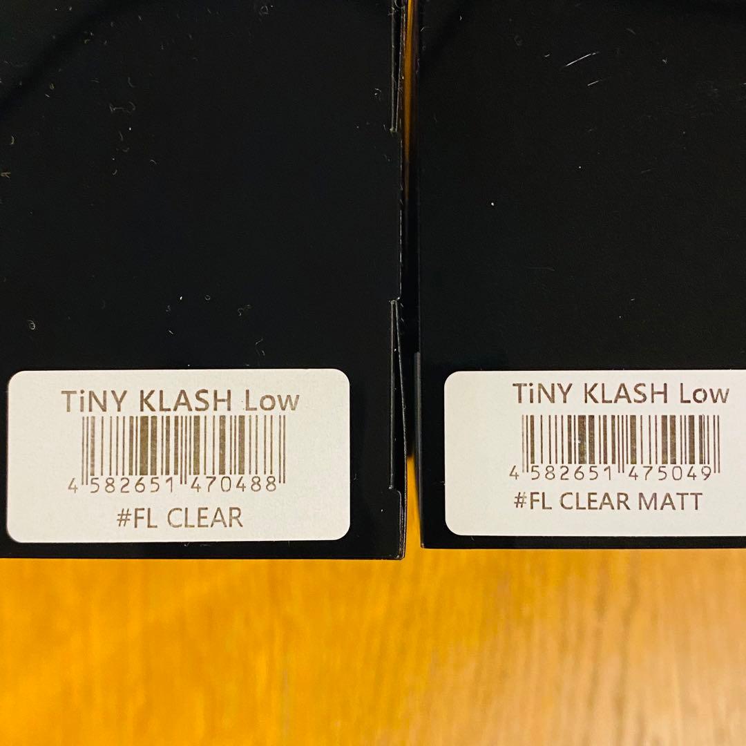 未使用 タイニークラッシュ Low FLクリア＋FLクリアマット