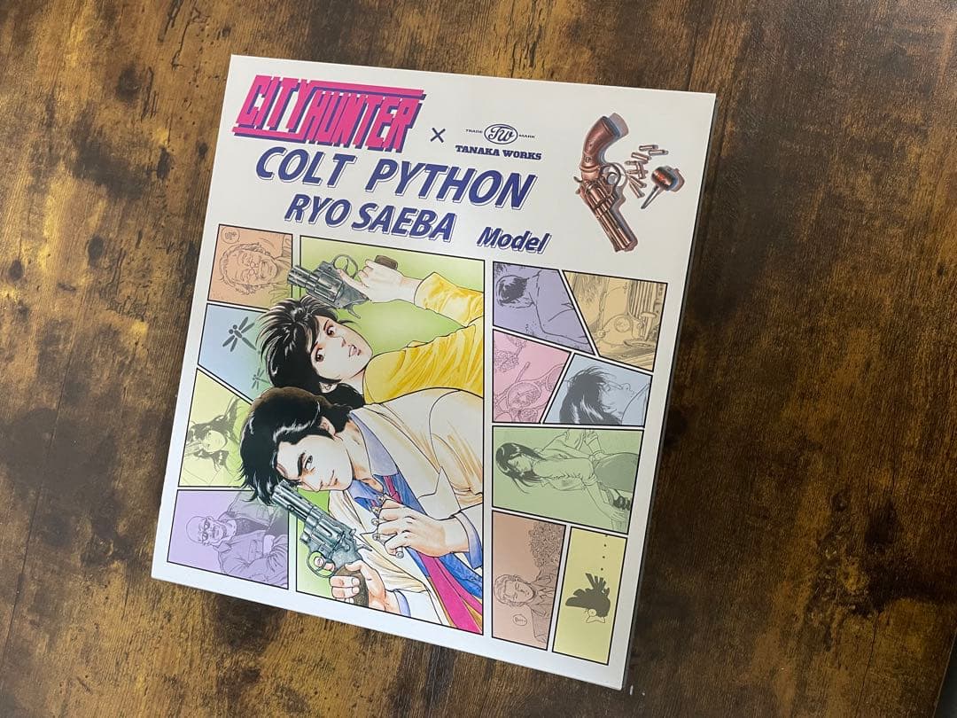 タナカワークス シティーハンター コラボモデル ガスガン コルトパイソン　冴羽僚