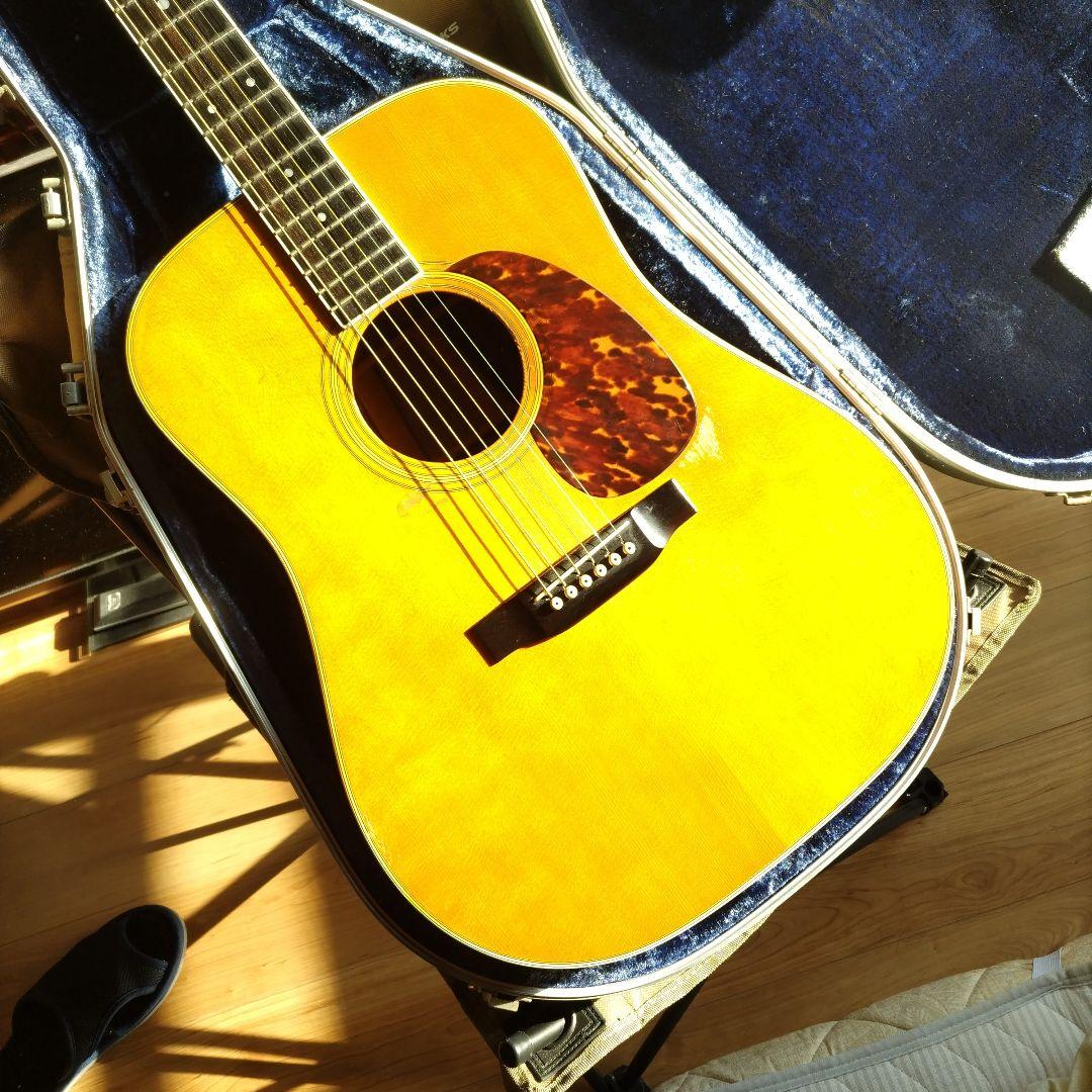 martin D35 1975年製ビンテージ本鼈甲ピックガード ワンオーナー