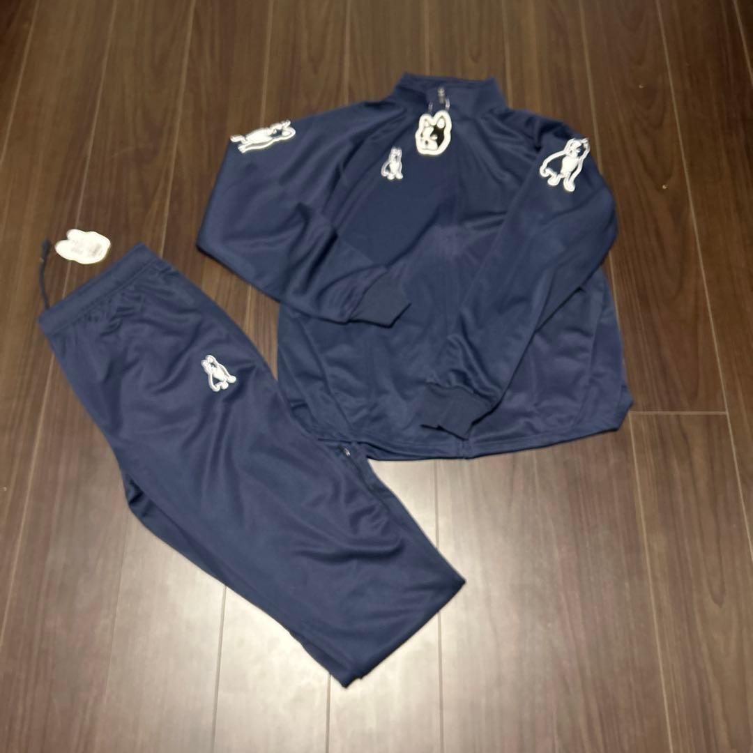 【新品タグ付き】サッカージャンキー　ジャージ 上下セット　ネイビー　XL