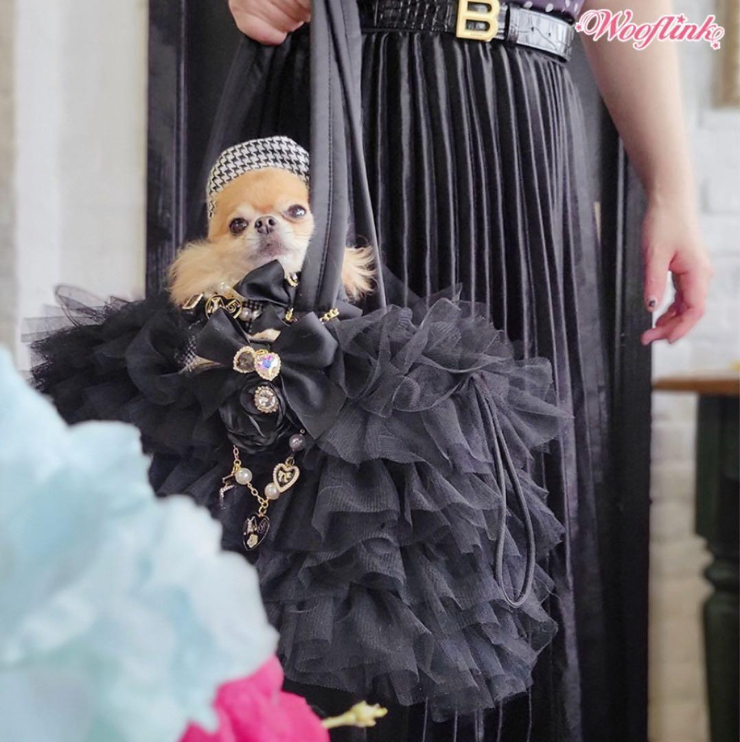 WOOFLINK(ウーフリンク)韓国ブランド セレブ 犬用キャリーバックブラウン