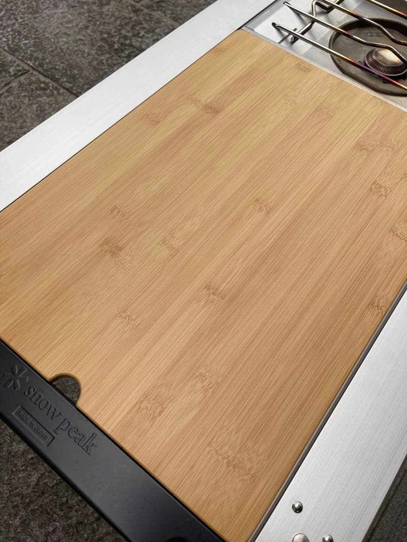 スノーピークigt4ユニット大型 アウトドアテーブル 2バーナー付き