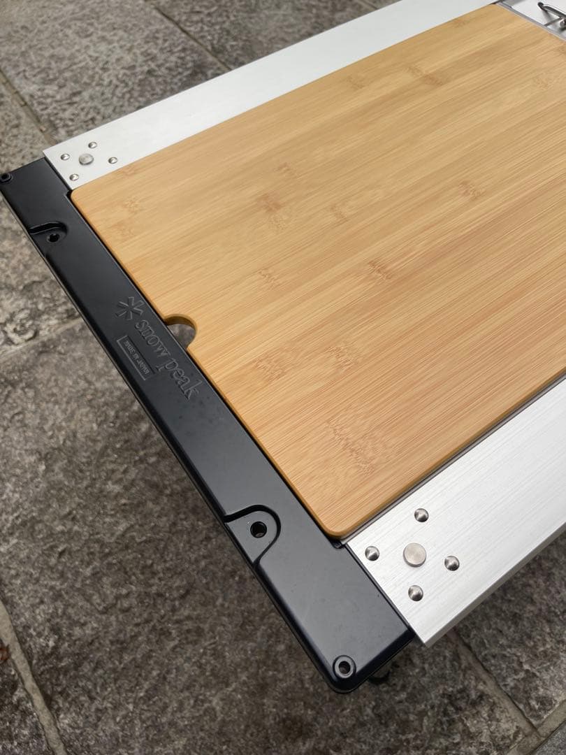 スノーピークigt4ユニット大型 アウトドアテーブル 2バーナー付き