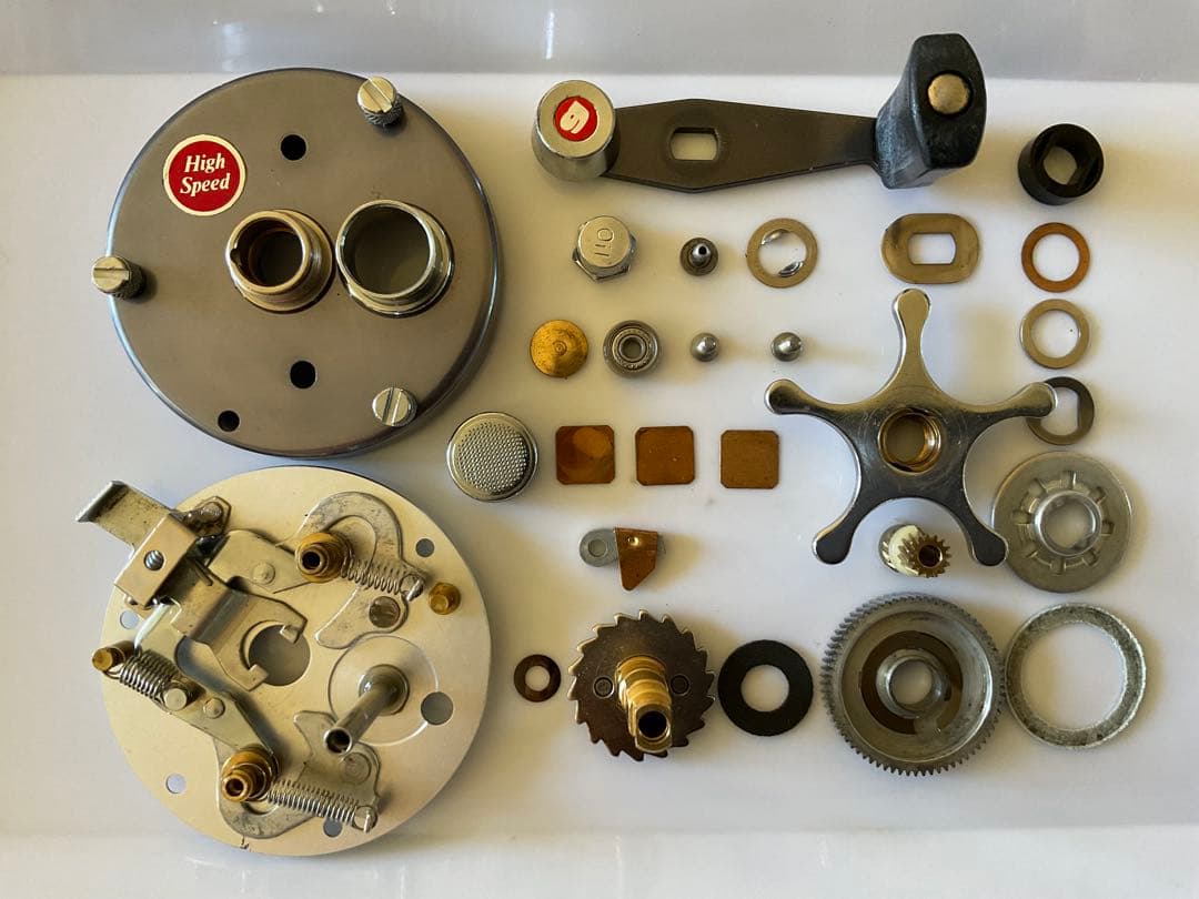 ABU アンバサダー 5500C ビッグA メンテ済 フレーム修正済