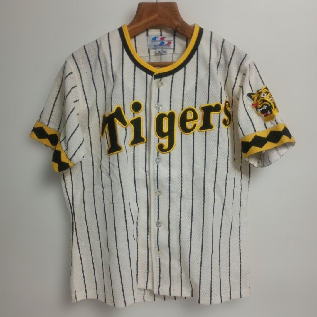 阪神タイガース 輝流ライン メッシュユニフォームシャツ S（140-150）