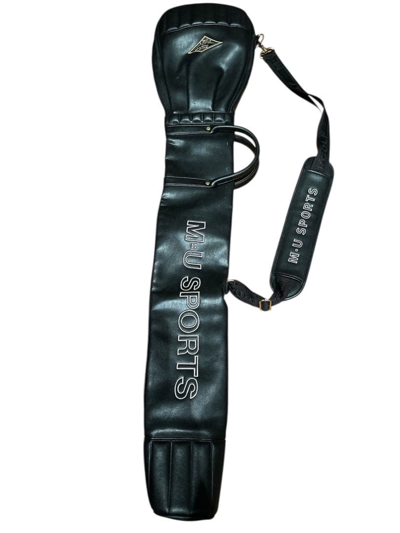 MJU SPORTS ゴルフキャディバッグ ブラック