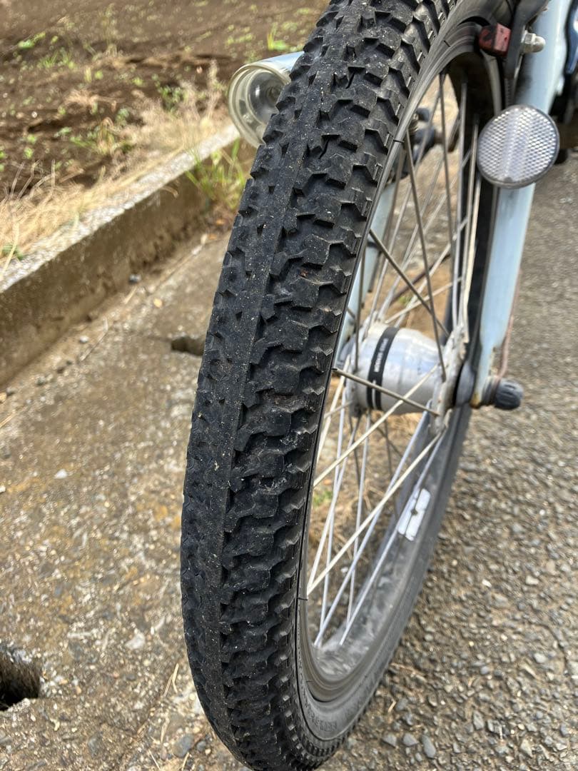 電動アシスト自転車 前後チャイルドシート bikke POLAR eライトブルー