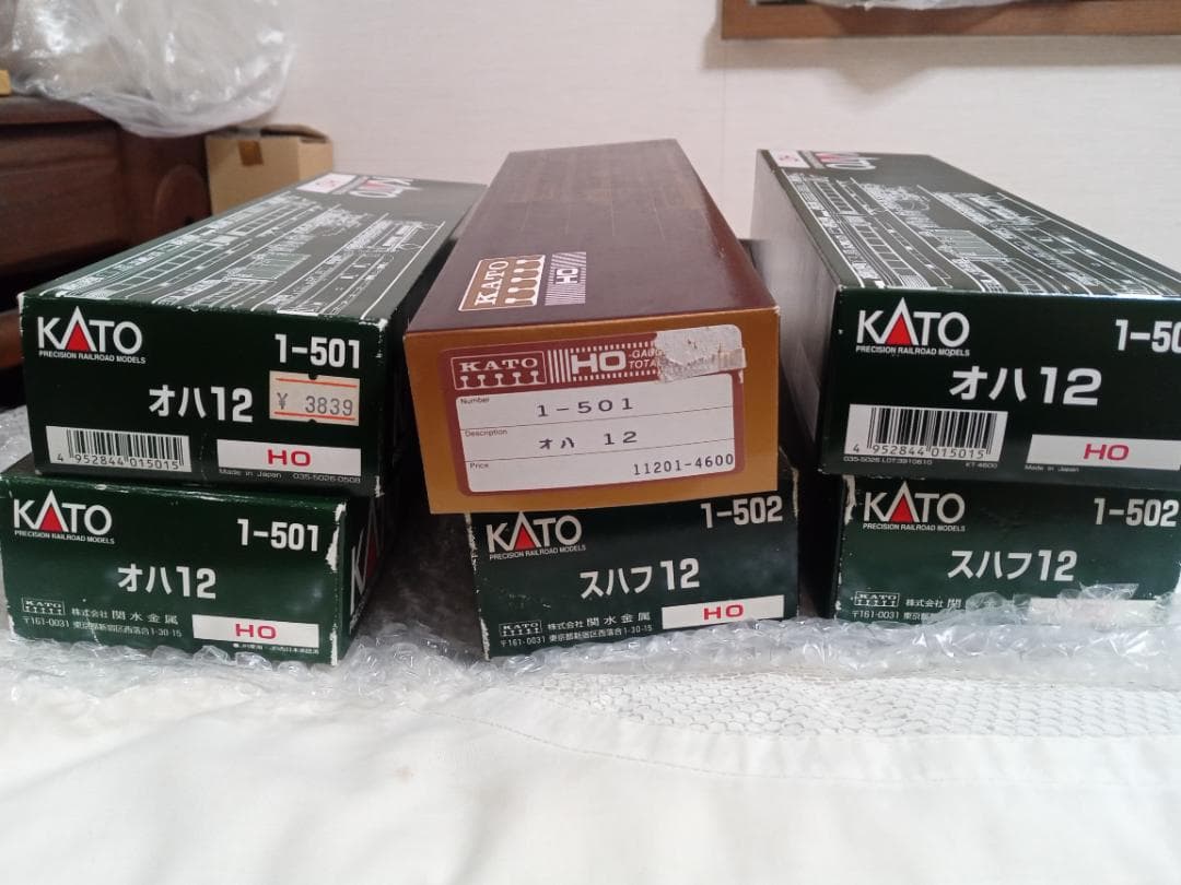 と*き様 時間厳守！KATO 1-501~502 国鉄(JR)12系　6両まとめ