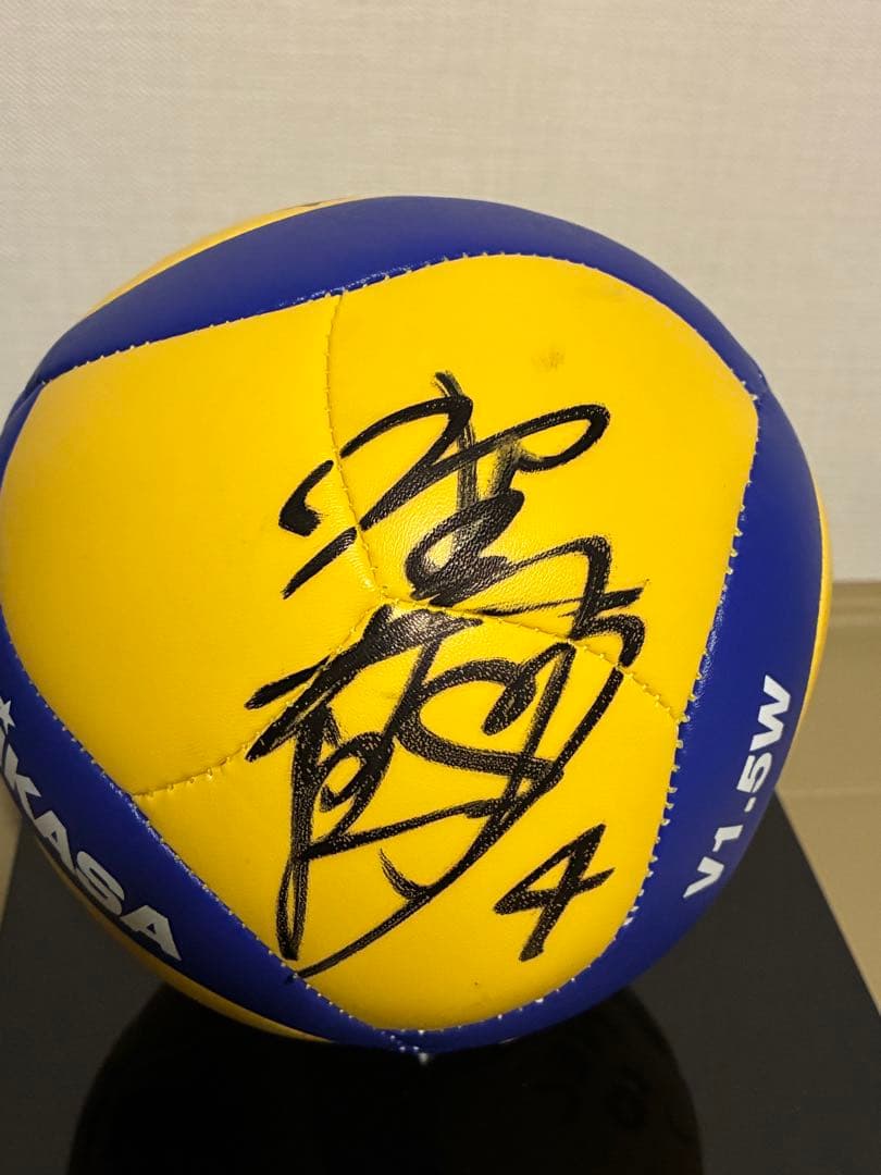 直筆サインボール 古賀紗理那 他 NECレッドロケッツ Vリーグ バレー
