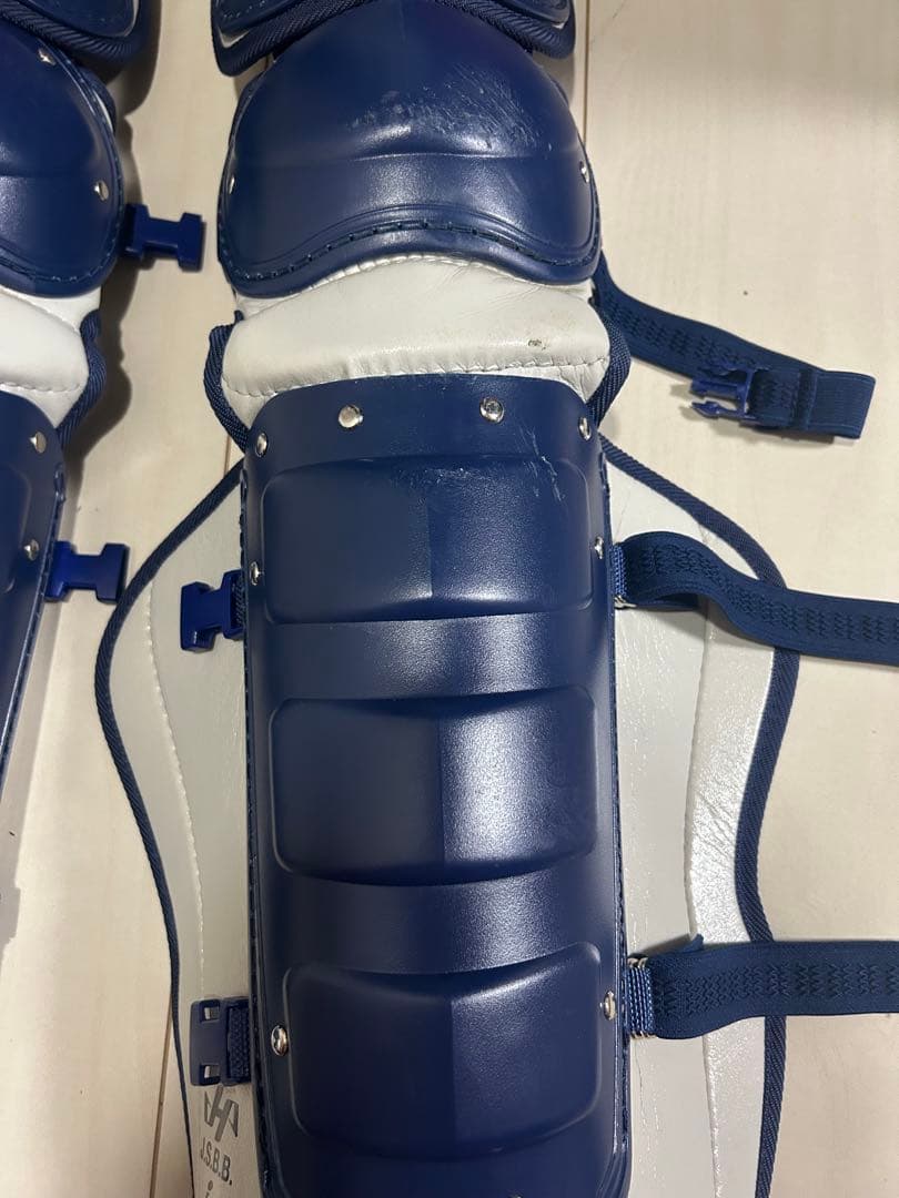 ハタケヤマ　キャッチャー防具ネイビー