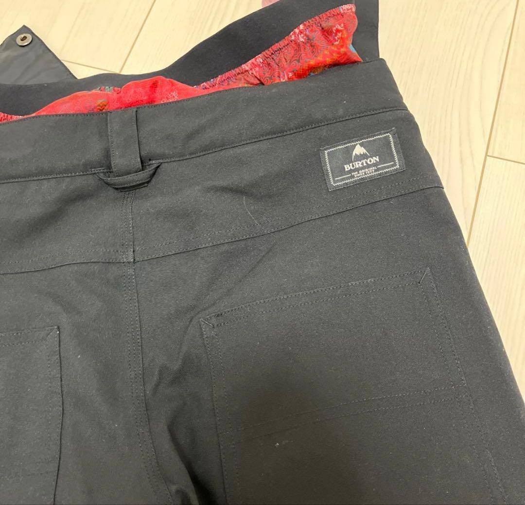 BURTON スノーボードウェア Mサイズ 青/黒