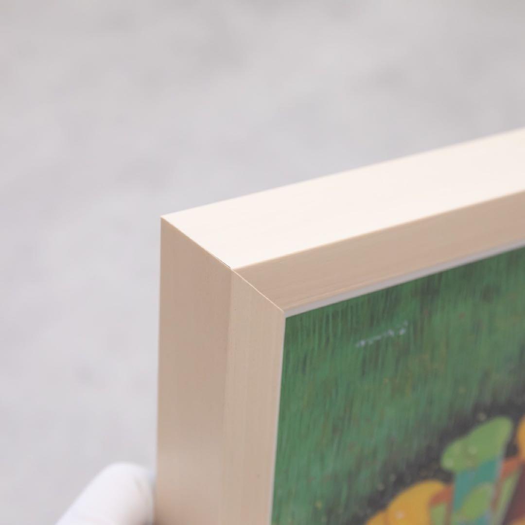 【超希少・新品未使用】アンパンマン　やなせたかし　ジクリー版画　木の下の4人