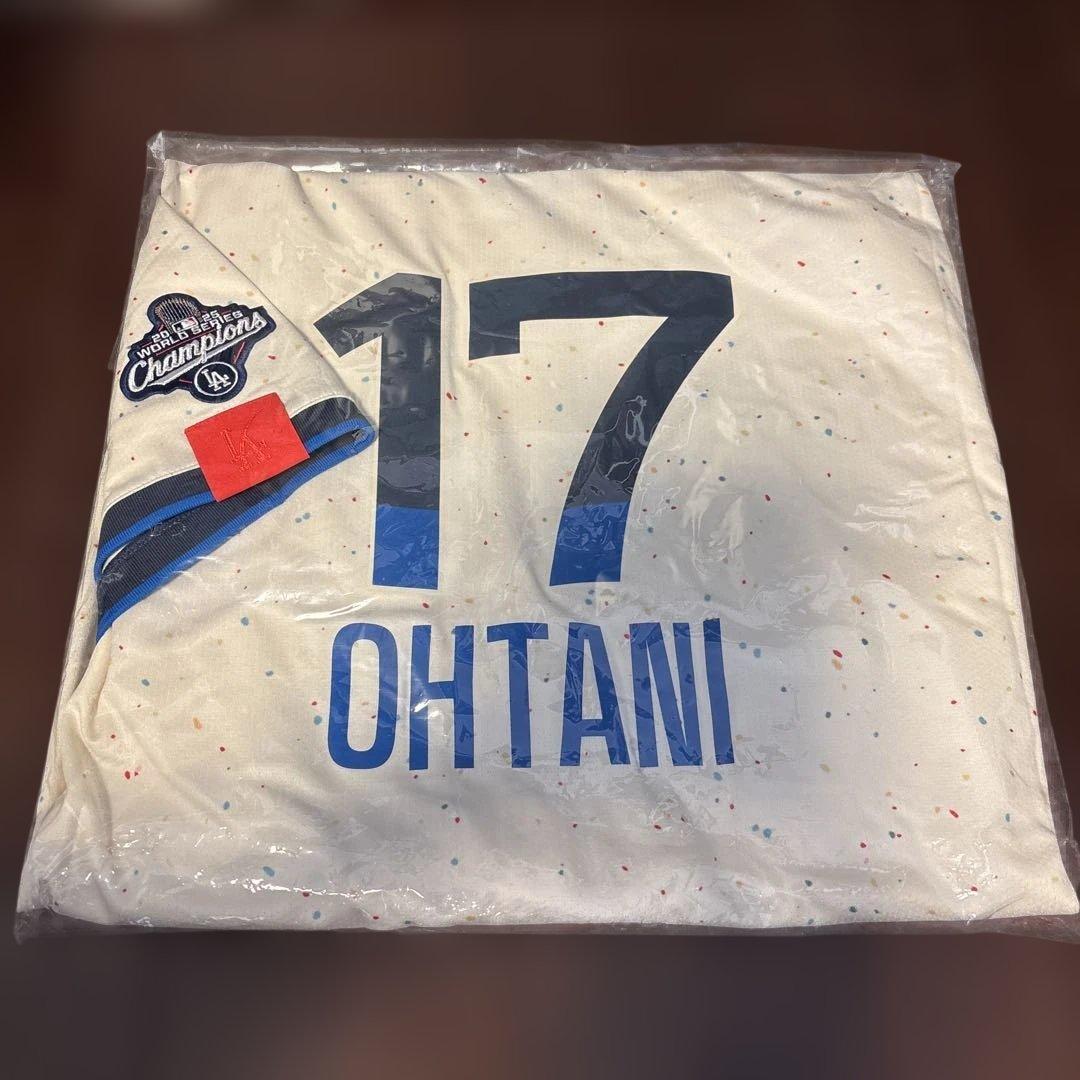 OHTANI大谷翔平選手2025年チャンピオン リミテッドジャージ【新品未開封】