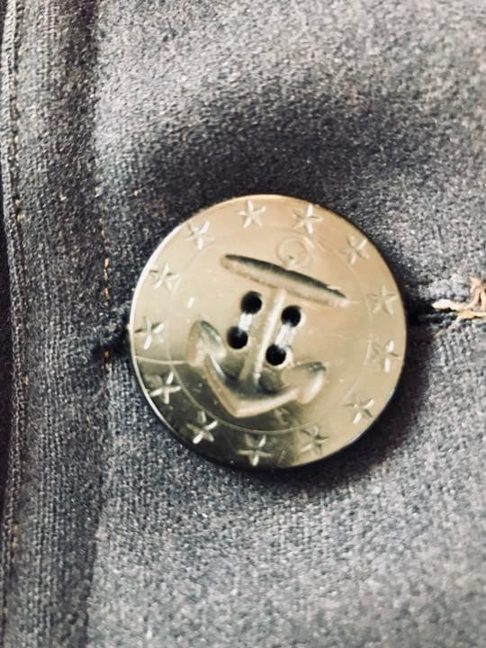 30’s U.S.NAVY 4Pocket Pea-Coat 13星pコート実物