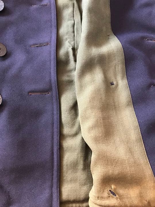 30’s U.S.NAVY 4Pocket Pea-Coat 13星pコート実物