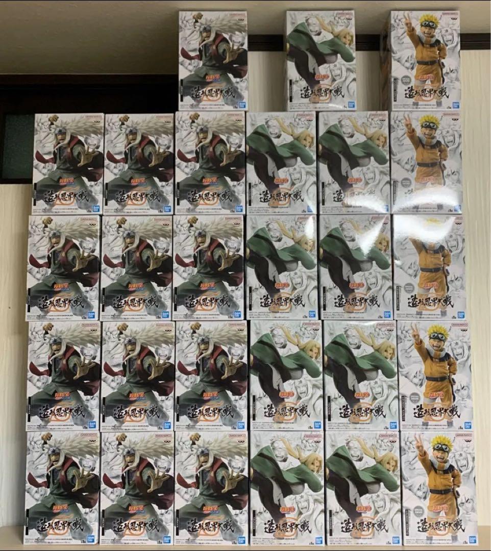 NARUTO-ナルト- フィギュア　造形忍界大戦 うずまきナルト　自来也 綱手