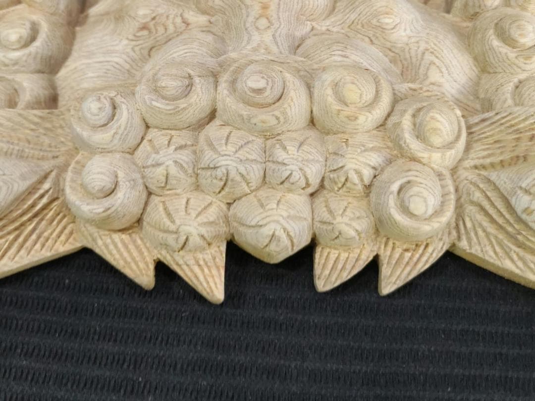 ★☆【獅子噛み】幅30ｃｍ　魔除け！お祭り、山車、神輿　だんぢり彫刻部材