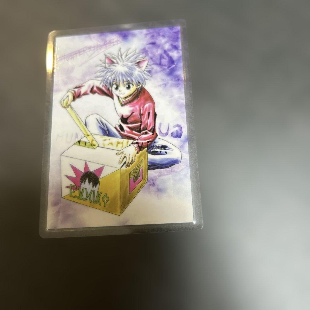 HUNTER×HUNTER キルア　ラミネート　カード　MOVIC NO.21