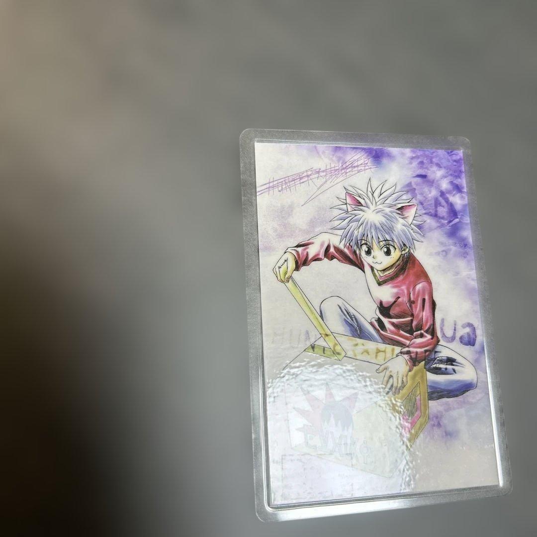 HUNTER×HUNTER キルア　ラミネート　カード　MOVIC NO.21