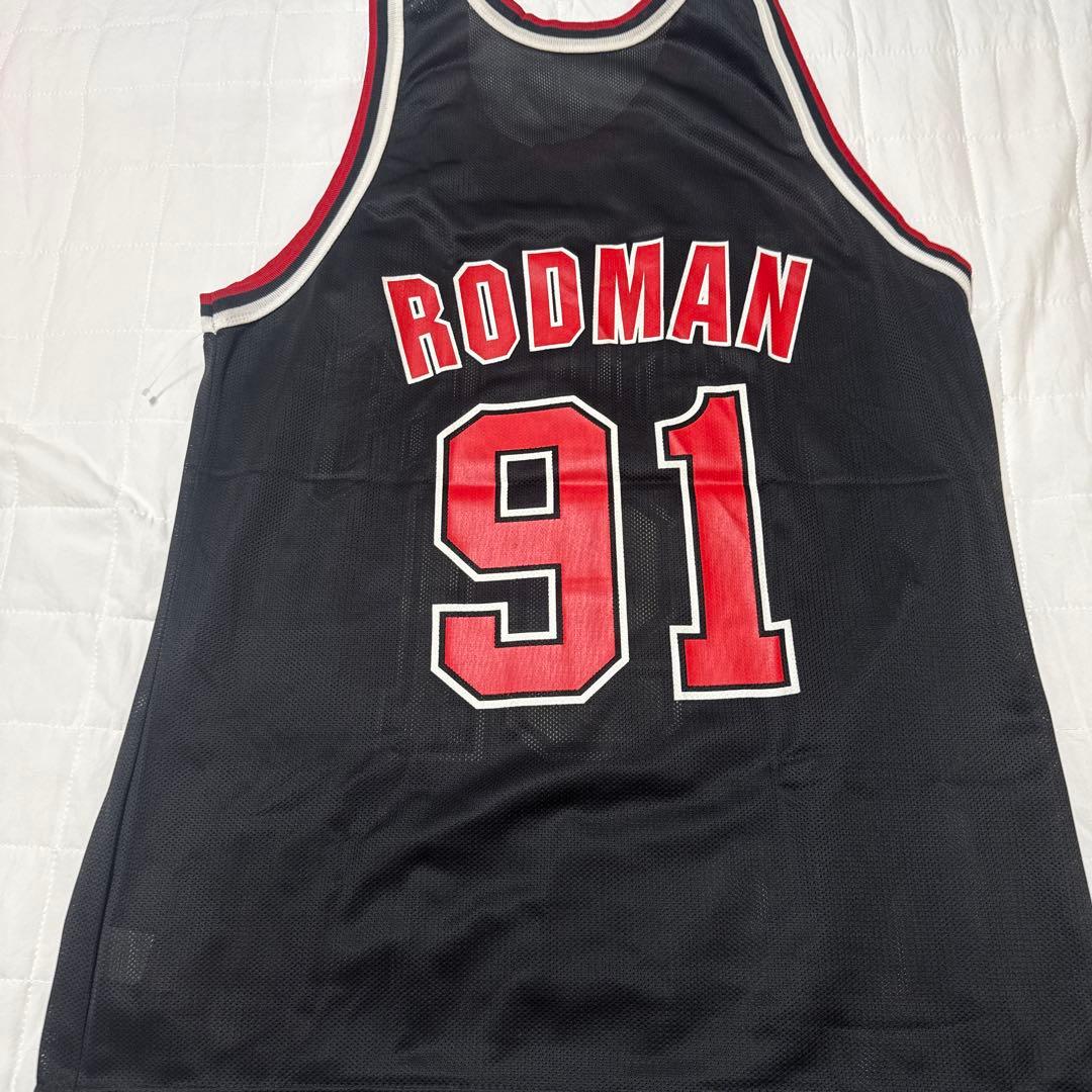 nba サイン入りユニフォーム　ロッドマン