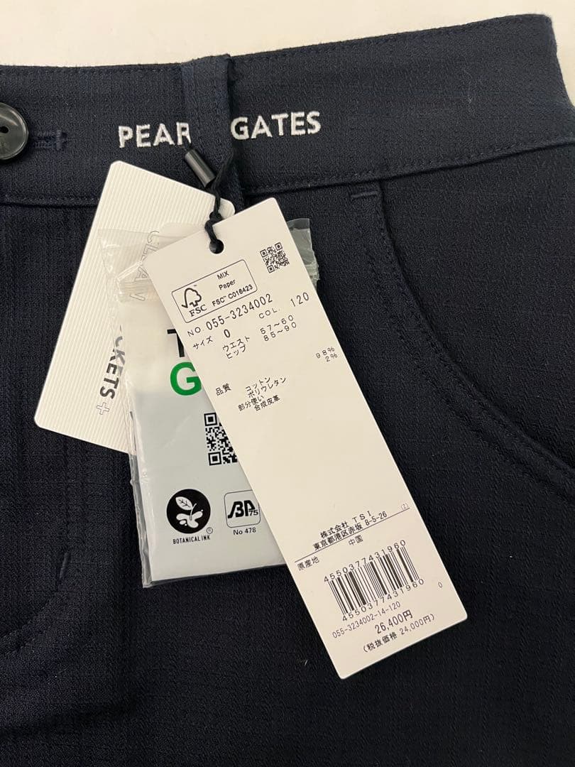 PEARLY GATES 055-3234002 定価26,400円 新品タグ付