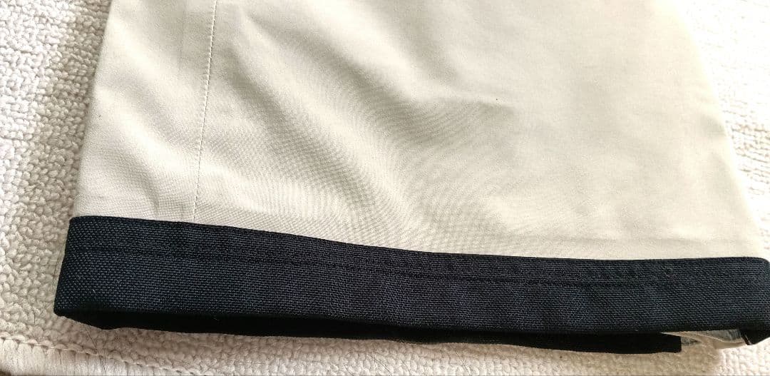 美品 unfudge アンファッジ PEEP BIB PANTS ベージュ