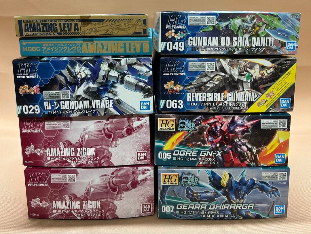 ビルド系ガンプラまとめ売り ヴレイブ シアクアンタ リバーシブル アメイジング