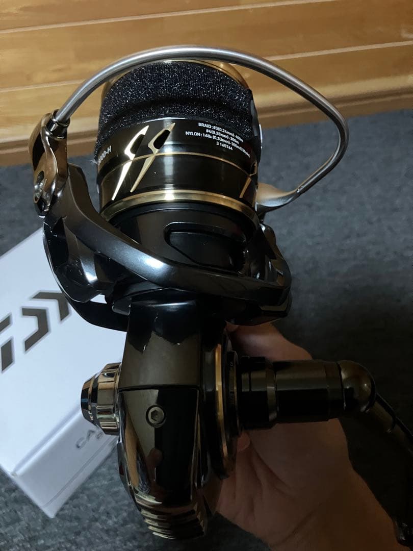 ※若干異音あり※ Daiwa CALDIA SW 8000-H スピニングリール