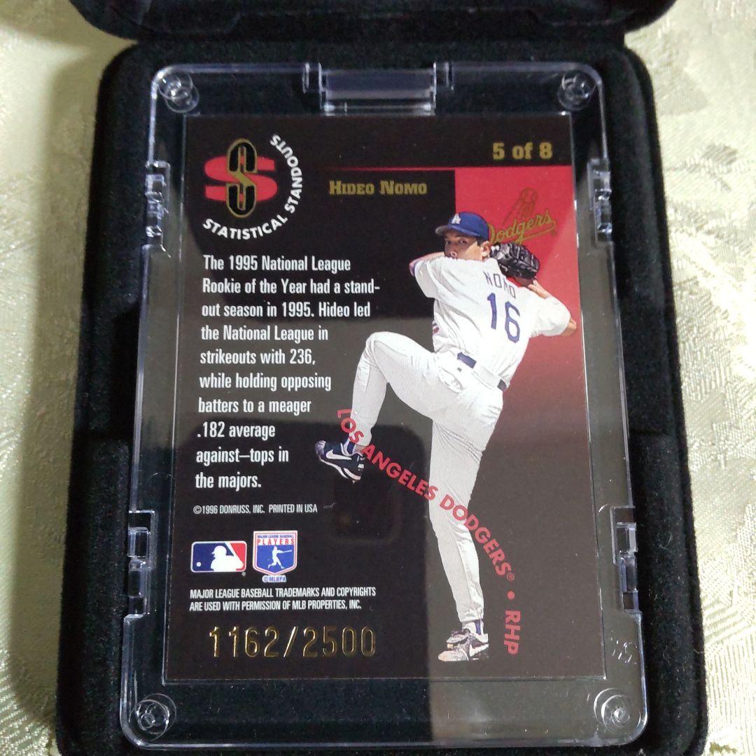 祝・大谷山入団 Dodgers 野茂投手 シリアルナンバー入り限定カード