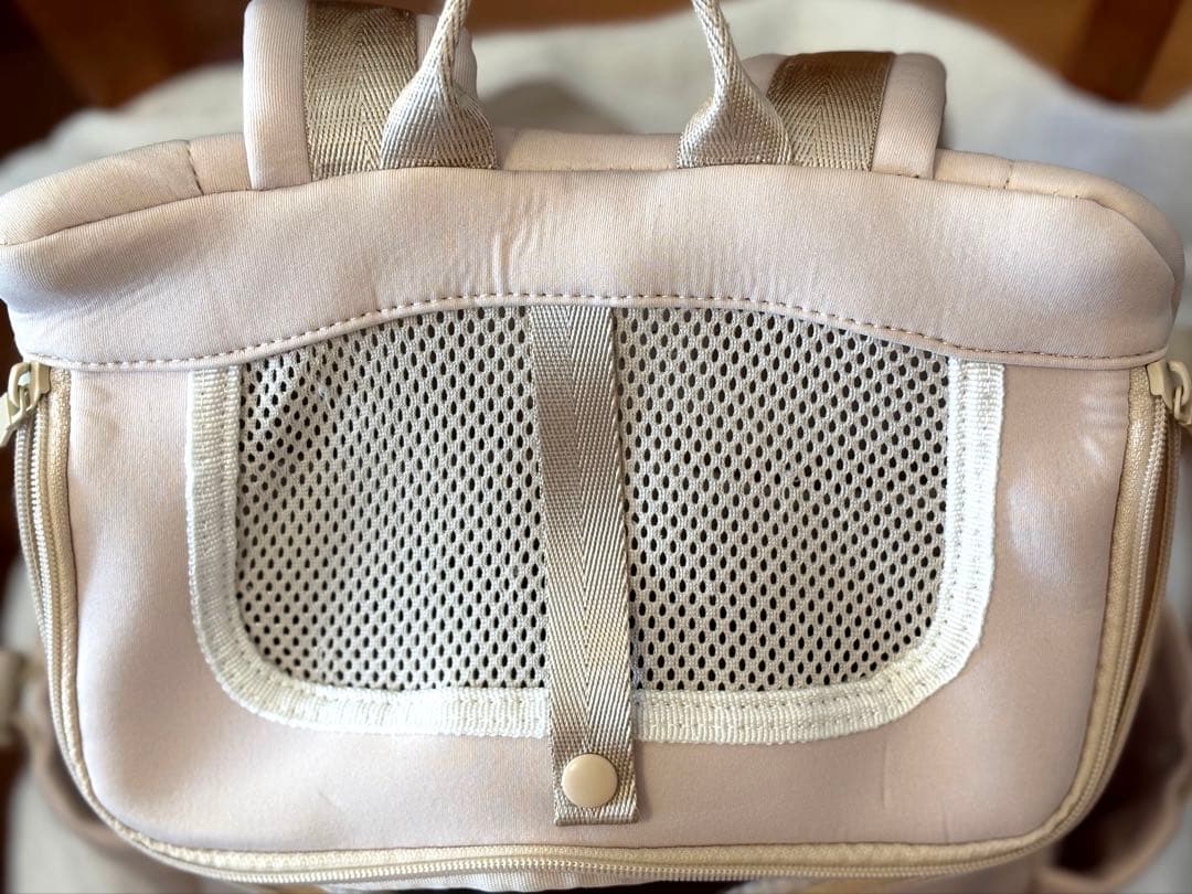 CITY DOG ネオプレーンバックパックキャリー／オフホワイト／Sサイズ