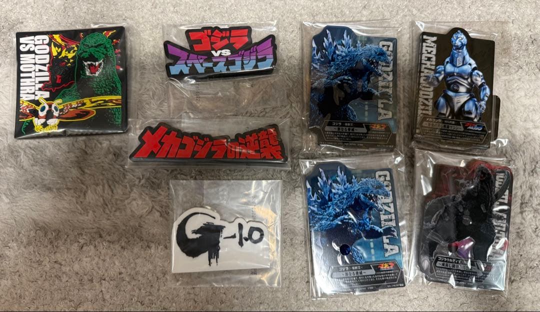 一番くじ ゴジラ 怪獣乱舞 A賞 ゴジラ(2023)、D賞メカゴジラ 計17点