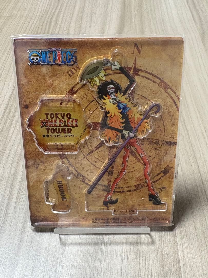 東京ワンピースタワー限定 アクリルスタンド キャラクターランキング ブルック