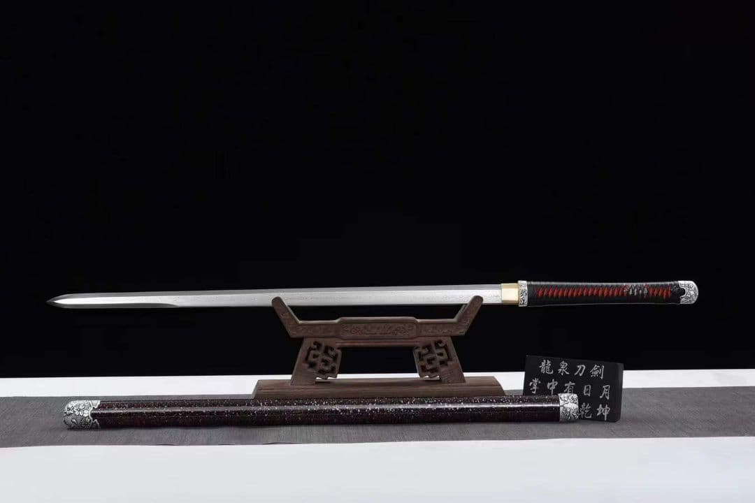 赤天唐剣20230650古兵器 武具　刀装具　日本刀　模造刀 居合刀