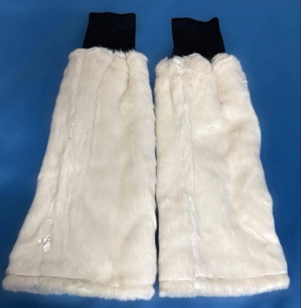 【美品】パーリーゲイツ　レッグウォーマー　黒