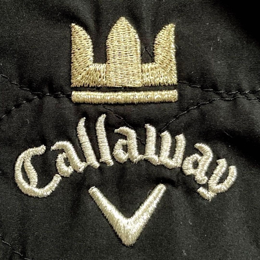 【美品】Callaway リバーシブル デタッチャブル ダウンブルゾン サイズL