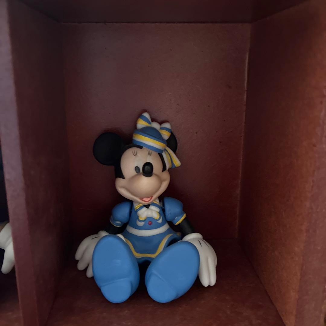 ディズニーシー✴︎Open記念陶器ミッキー他4体セット木箱入り❣️人形に傷なし