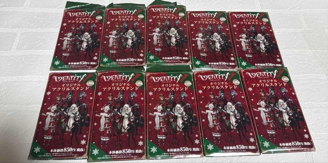 【全10種】　第五人格　オリジナルアクリルスタンド　ファミマ