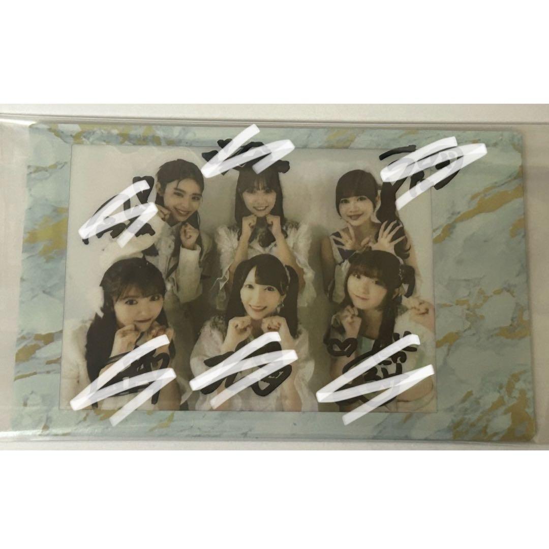 鈴木瞳美蟹沢萌子≠ME中山莉子風見和香高瀬くるみ里吉うたの 直筆サイン入りチェキ