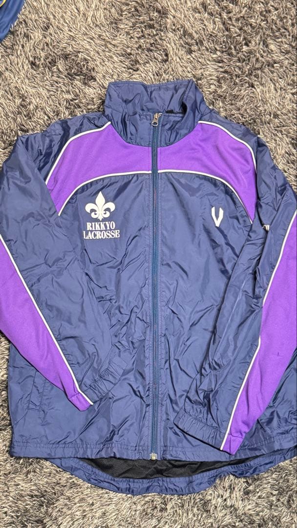 立教ラクロス部ウィンドブレーカー