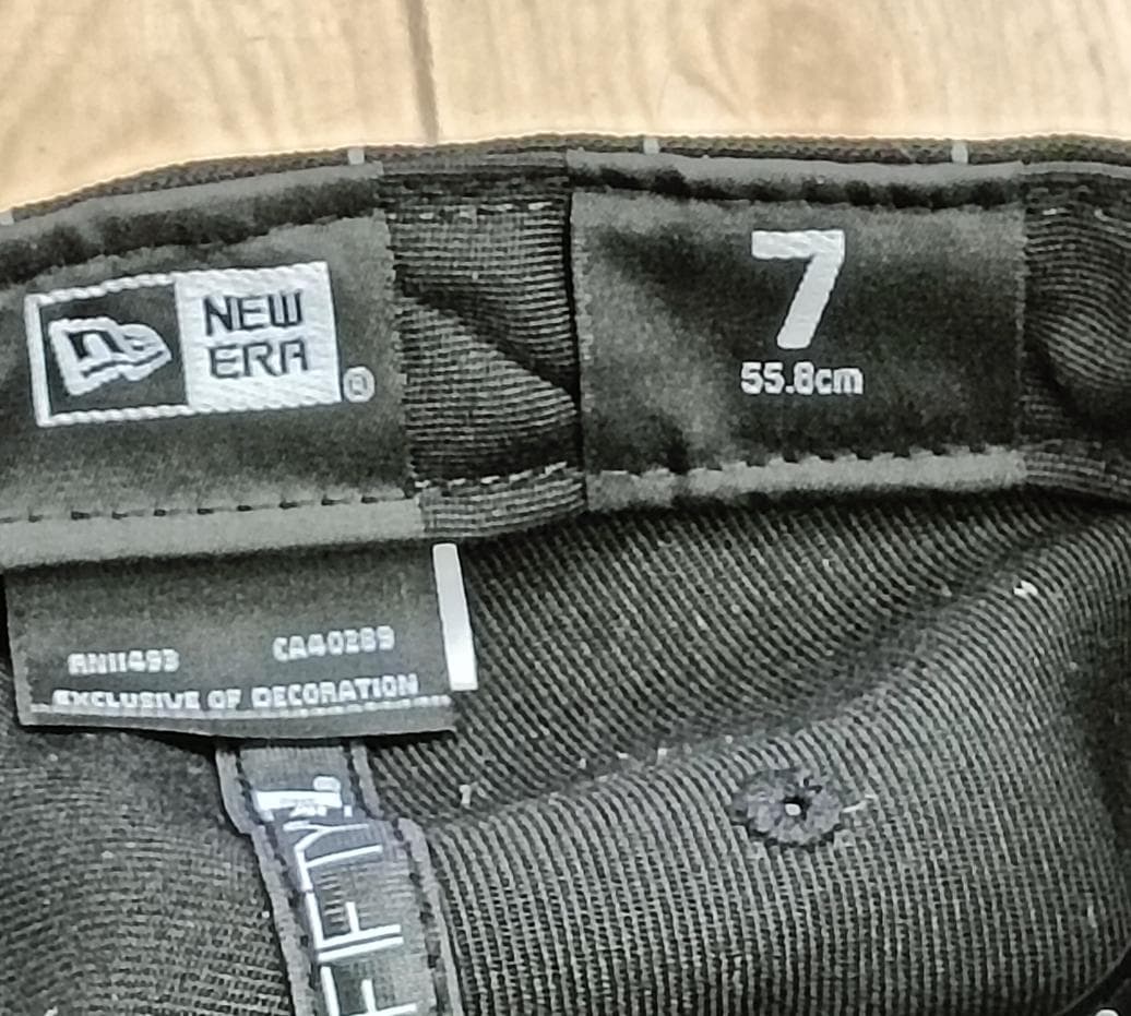 オリックスバファローズ『選手・コーチ支給』NEWERAキャップ「55.8センチ」