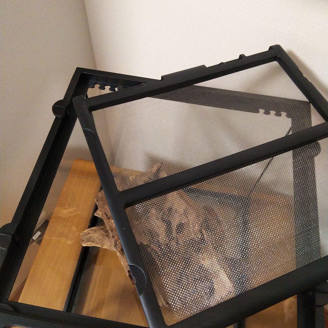 フトアゴヒゲトカゲ飼育　爬虫類飼育ケージ